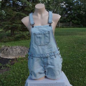 Bluenotes Light Wash Denim Overalls/Shortalls